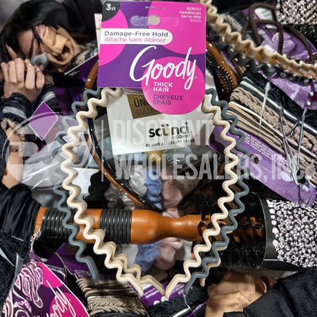 Hair Accessories Different Brands And Sizes (300 Pcs Lot)