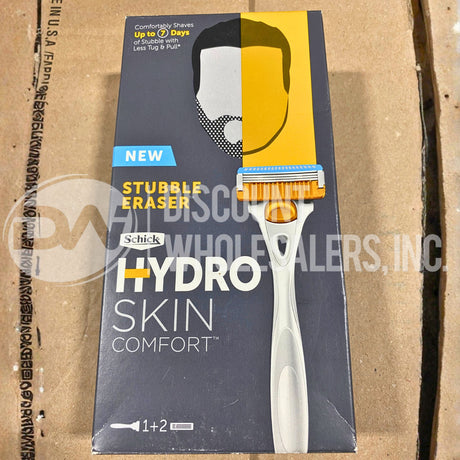 Schick Stubble Eraser Hydro Skin Confort 1 Razor , 2 Cartridges (650 Pcs Lot)