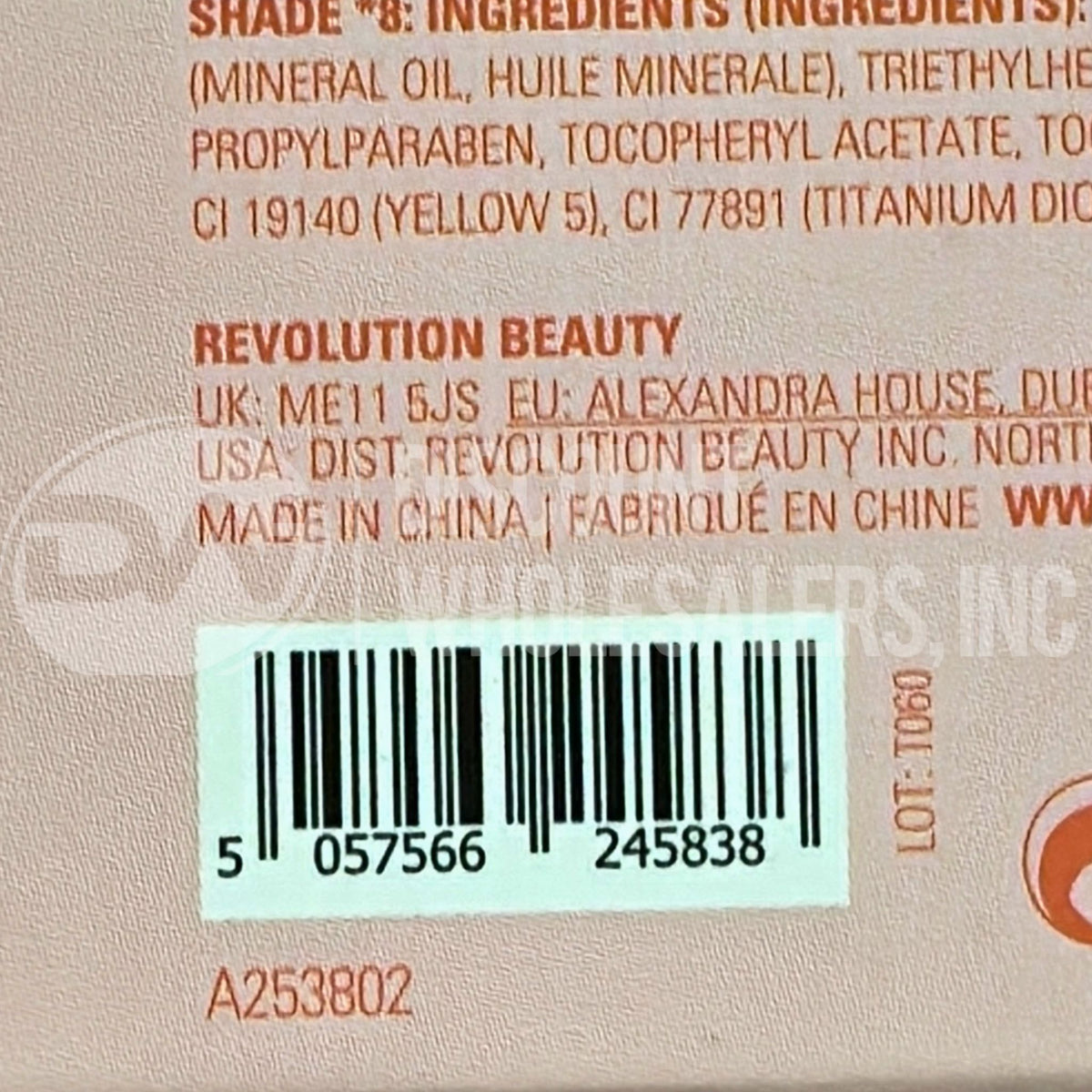 Revolution Drive Thru Grilled Cheese Cheesy Burger Eyeshadow Palette (56 Pcs Lot)
