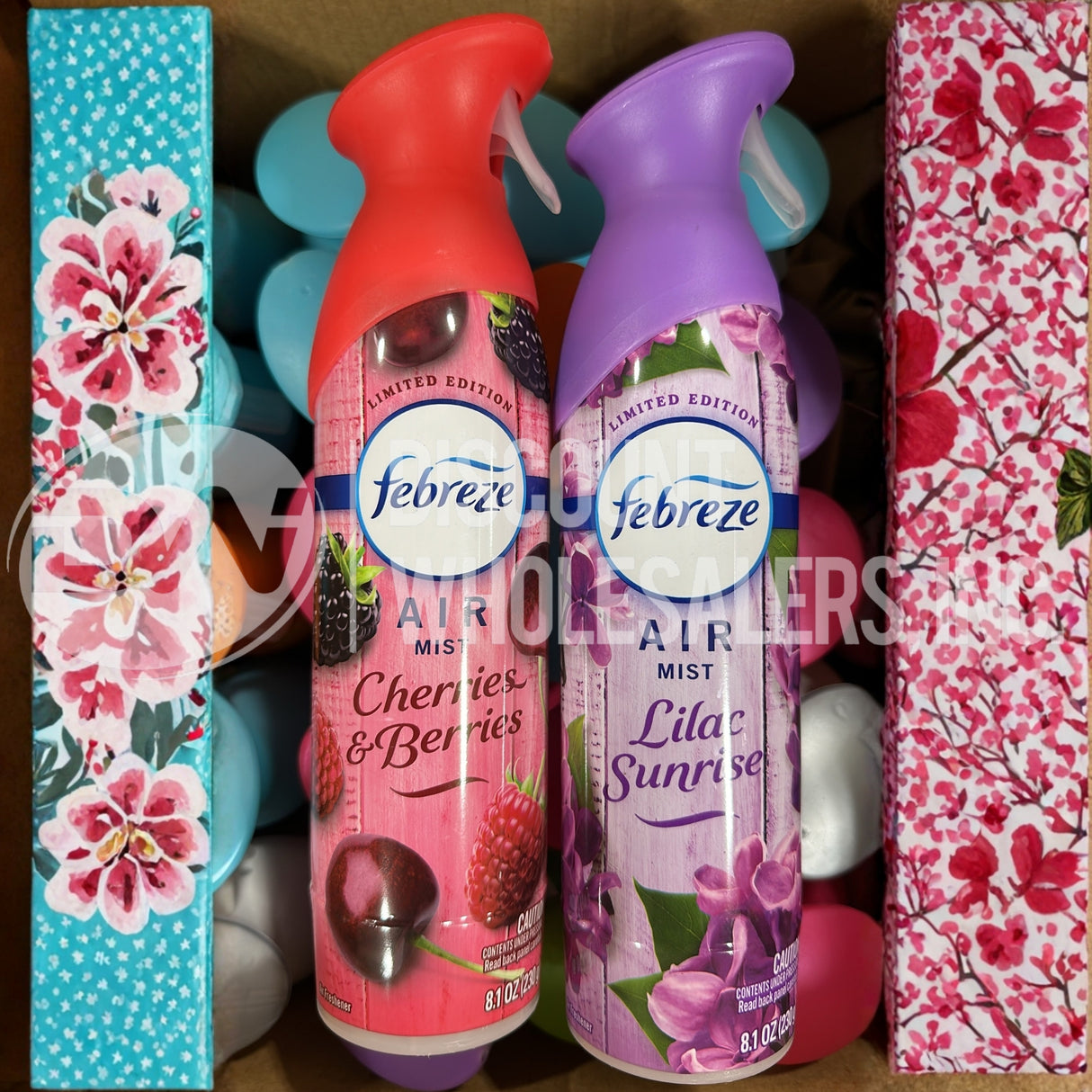 Febreze Air Mist Freshener Sprays Mix (55 Pcs Lot)