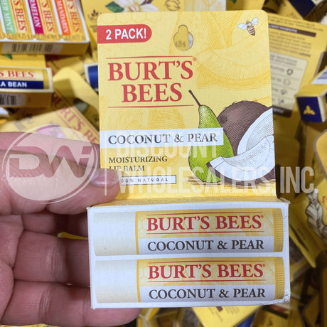 Burt's Bees Moisturizing Lip Balm Assorted (100 Pcs Lot)