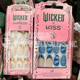 Kiss X Wicked For Good Press On Nails - Limited Edition Assorted (65 Pcs Lot)
