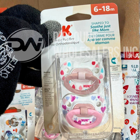 Nk Orthodontic Pacifier Different Sizes and Colors (60 Pcs Lot)