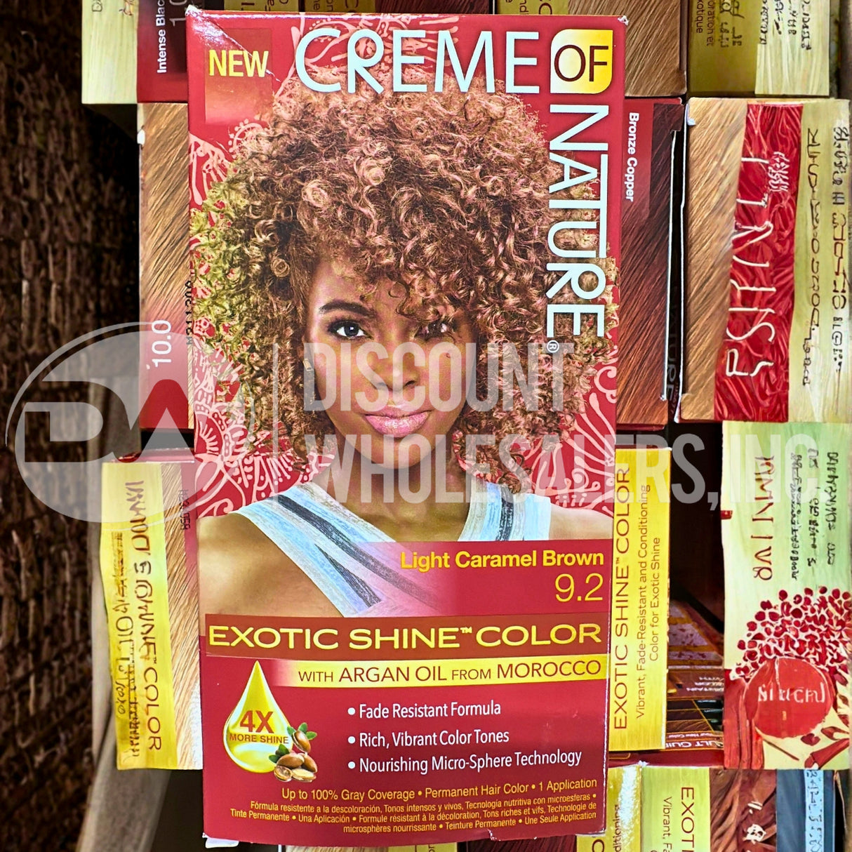 Creme Of Nature Exotic Shine Color With Argan Oil Mix (104 Pcs Lot)