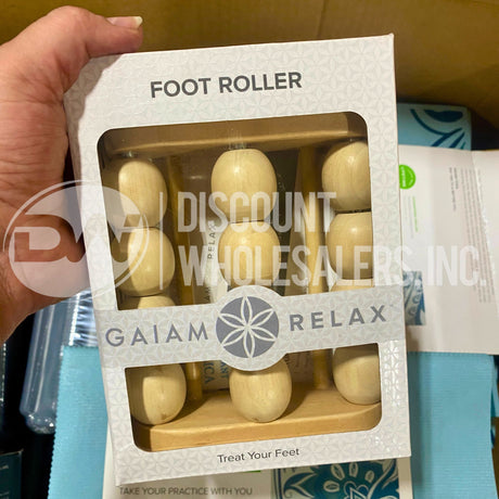 Gaiam Assorted Yoga Mat, Foam Roller and Foot Roller (30 Pcs Lot)