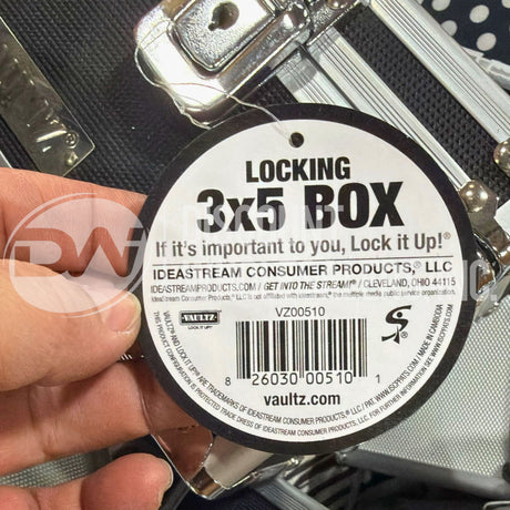 Vaultz Lock It Up 3x5 Locking Box Assorted Colors (70 Pcs Lot)