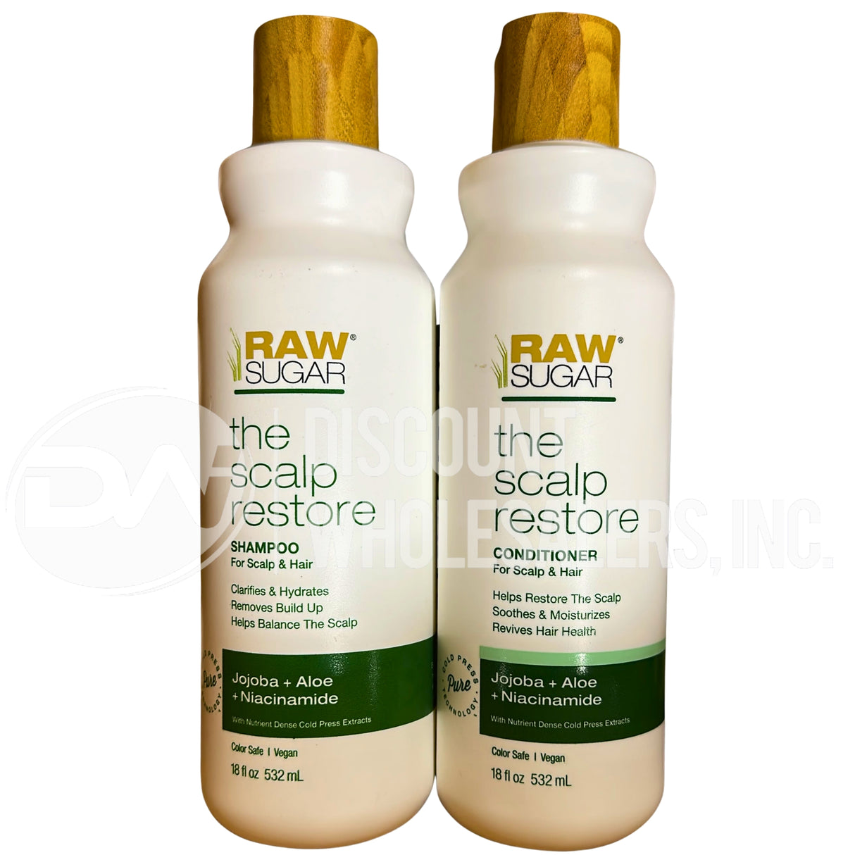 Raw Sugar Conditioners And Shampoo Mix 18 Fl (60 Pcs Lot)