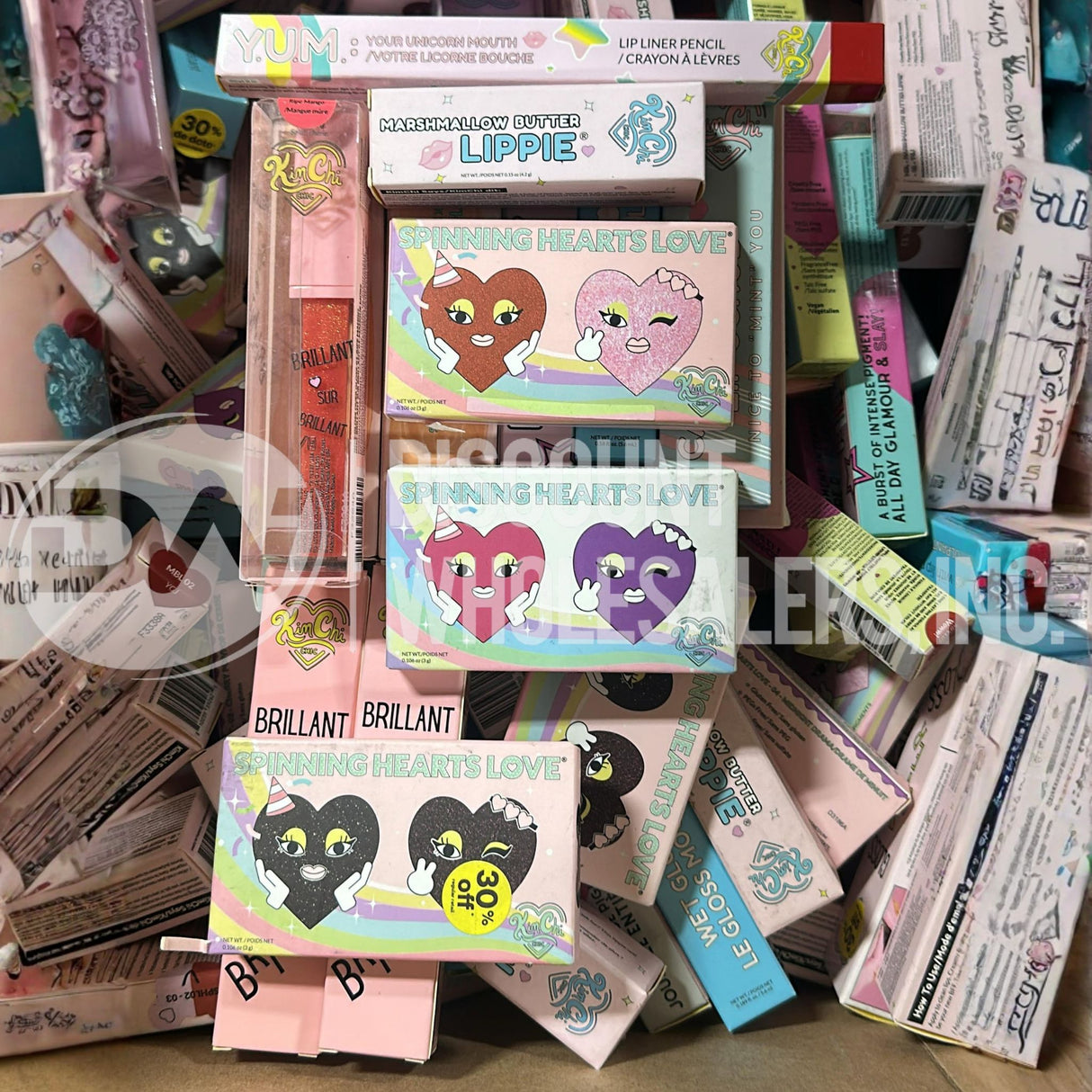 Kim Chi Chic Assorted Makeup Different Sizes (300 Pcs Lot)