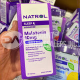 Natrol Assorted Different Sizes Tablets and Gummies (100 Pcs Lot)