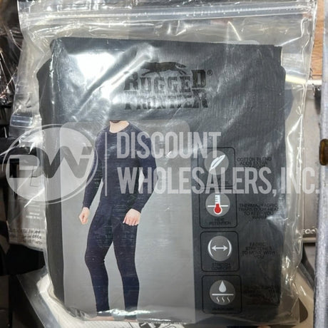 Conjunto térmico Rugged Frontier para hombre y mujer, mezcla de colores y tallas diferentes (lote de 60 piezas)