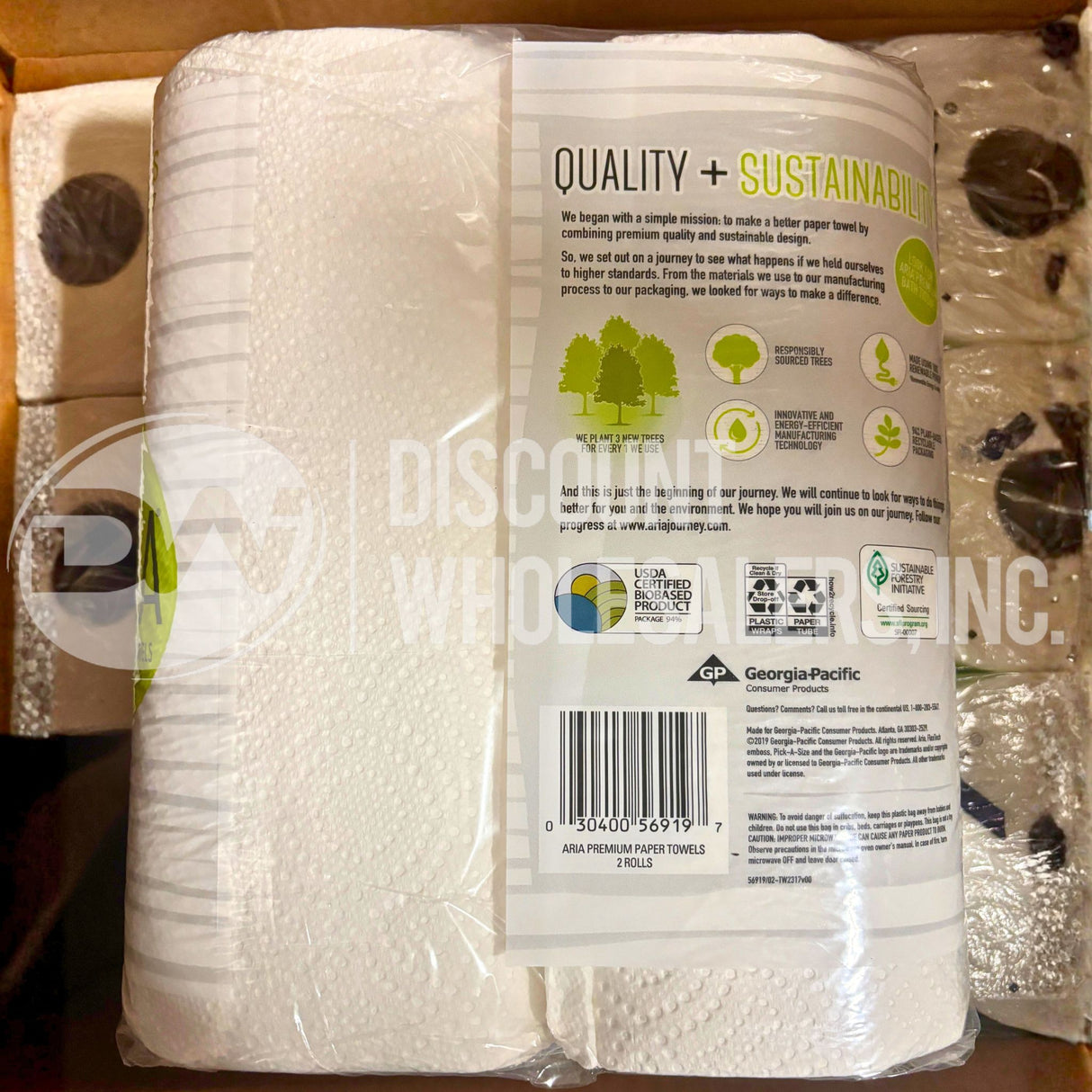 Aria Premium Paper Towels - (384 Pcs Per Pallet)