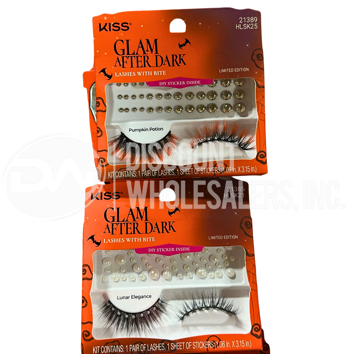 Kiss Glam After Dark False Eyelashes Mix (140 Pcs Lot)
