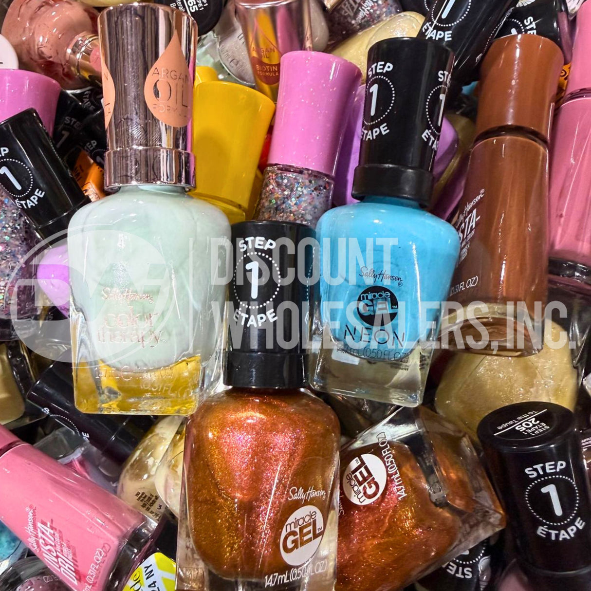 Sally Hansen Assorted Nails Polish Different Shades (300 Pcs Lot)