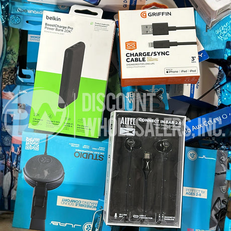 Electronics Accessories Assorted Different Styles And Brands (100 Pcs Lot)