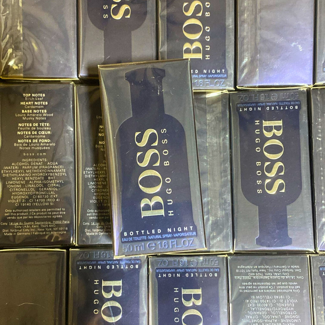 BOSS Hugo Boss Bottled Night Eau De Toilette Natural Spray 