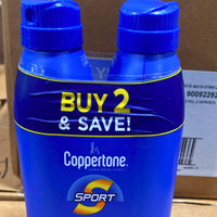 Thumbnail for Coppertone Sunscreen Spray Sport 50 4-IN-1 Performance 11OZ total TWIN PACK