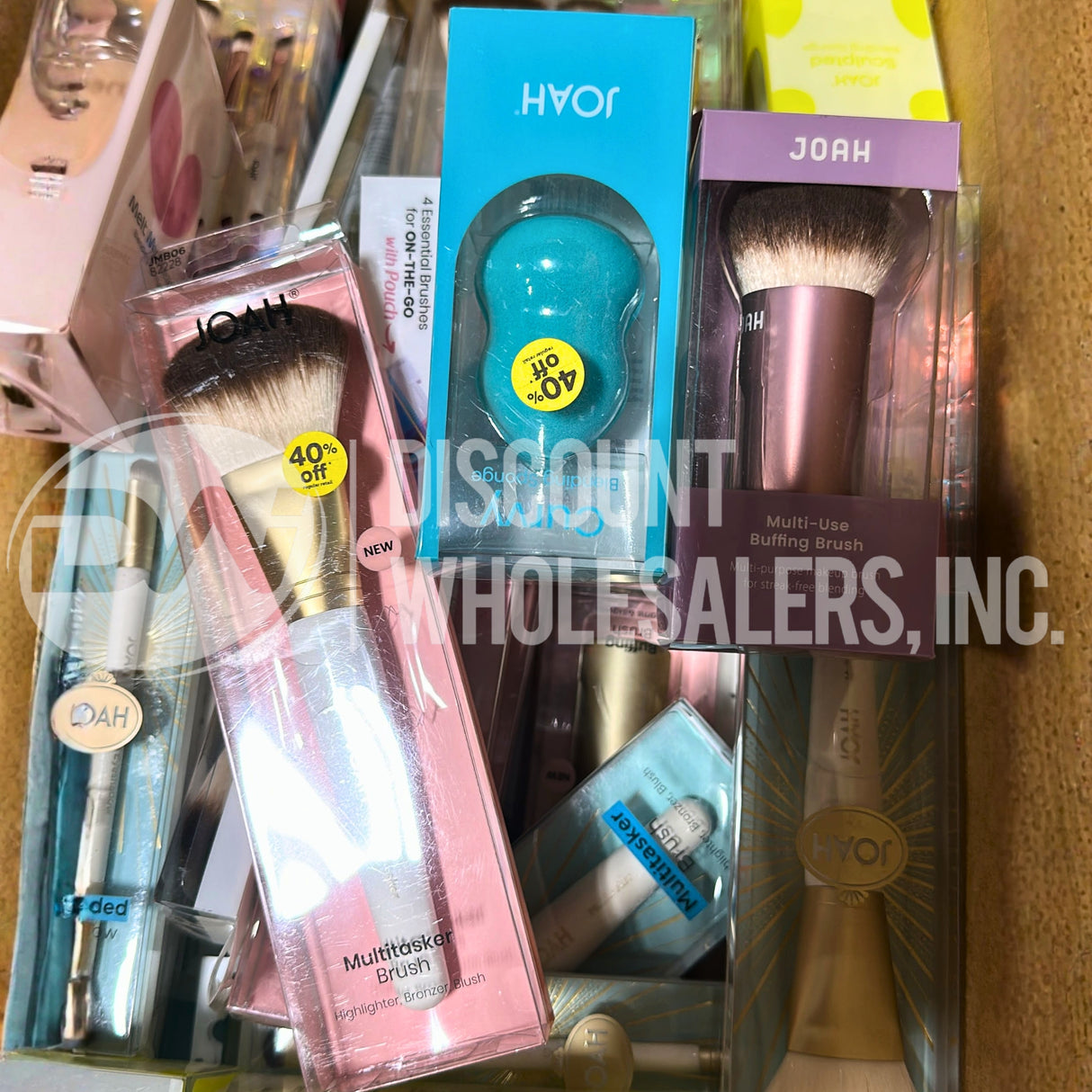 Joah Assorted Brush, Blending Sponge And More (205 Pcs Lot)