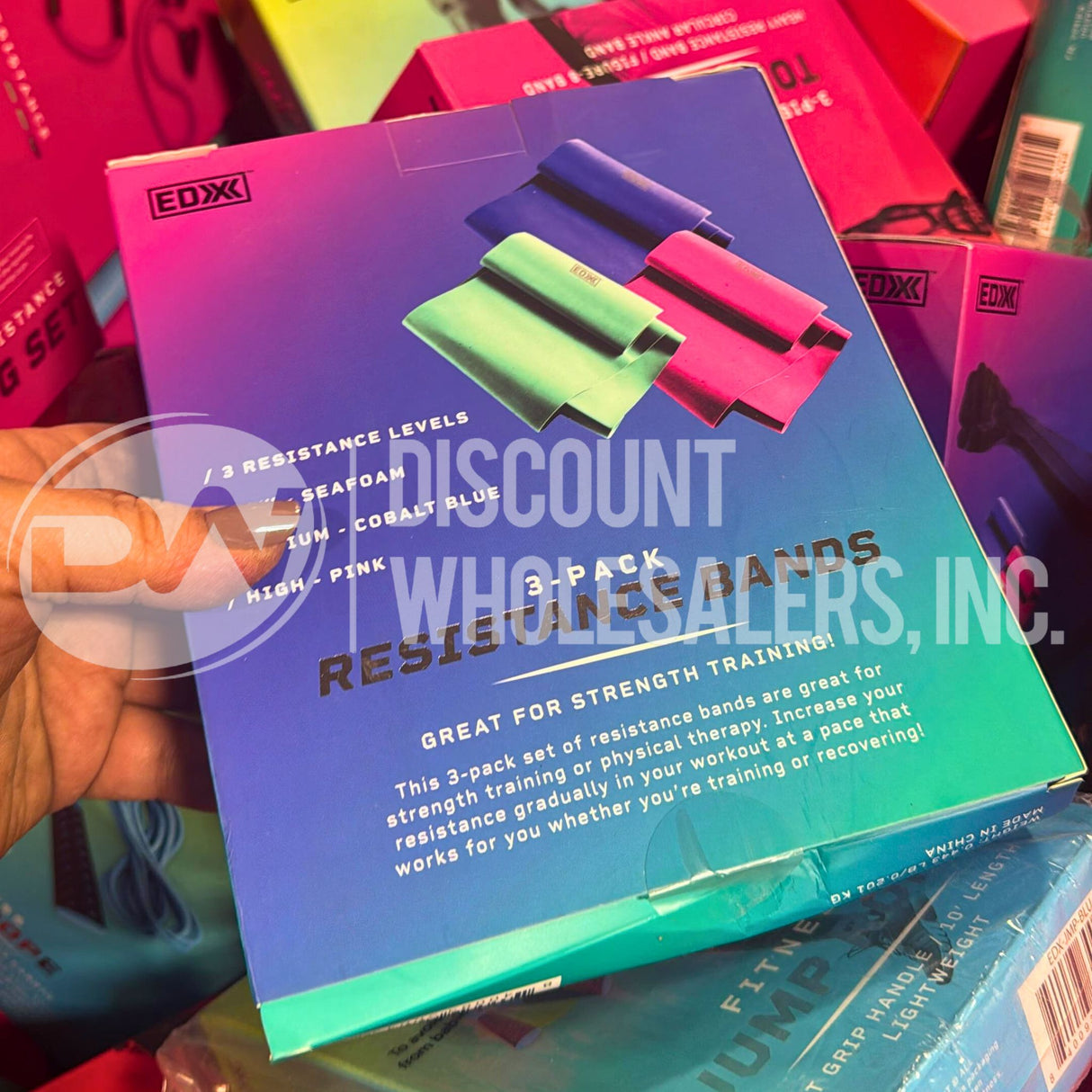 EDX Assorted Bands, Toning Set, Jump Rope and More (50 Pcs Lot)