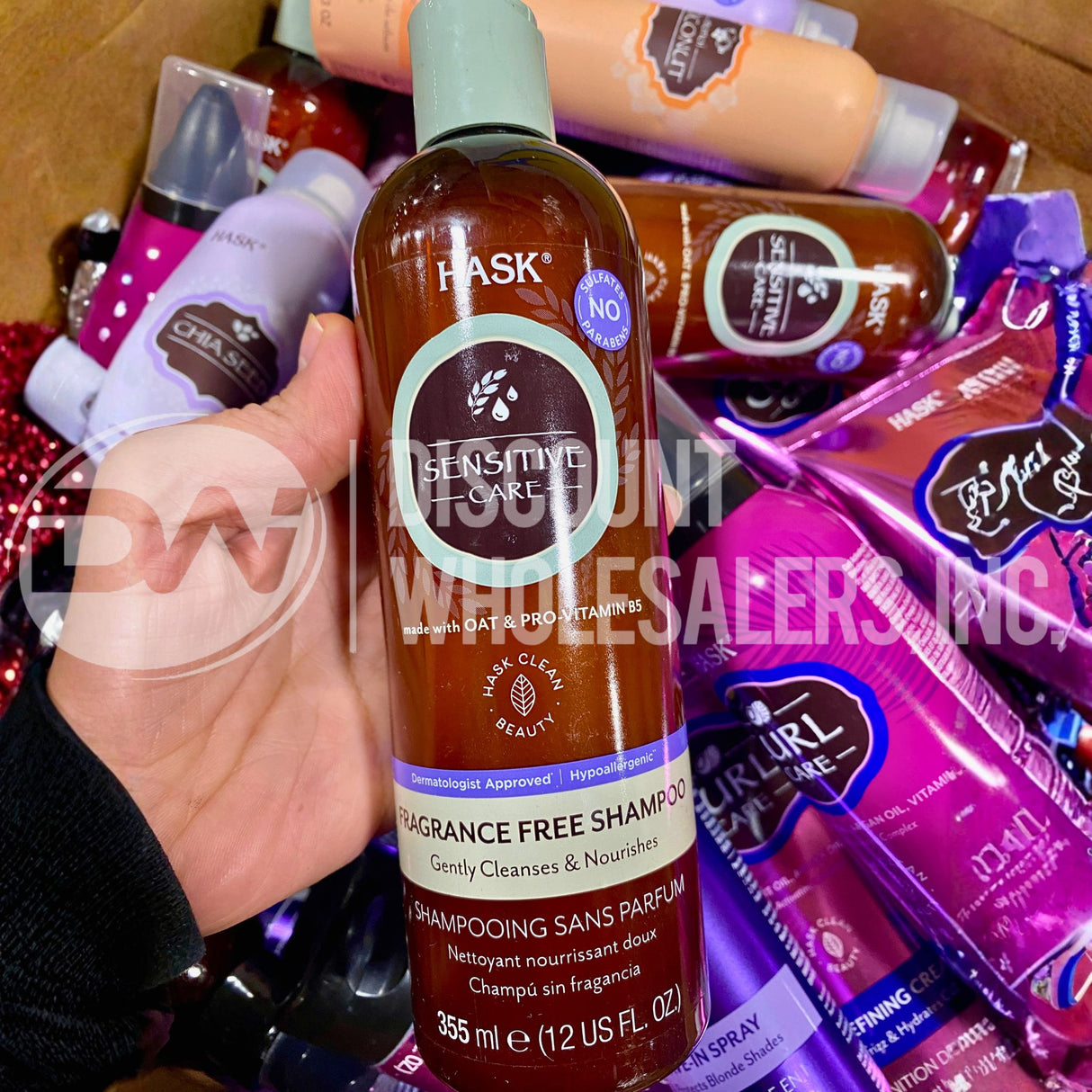 Hask Assorted Shampoo, Conditioner, Sprays and More (50 Pcs Lot)