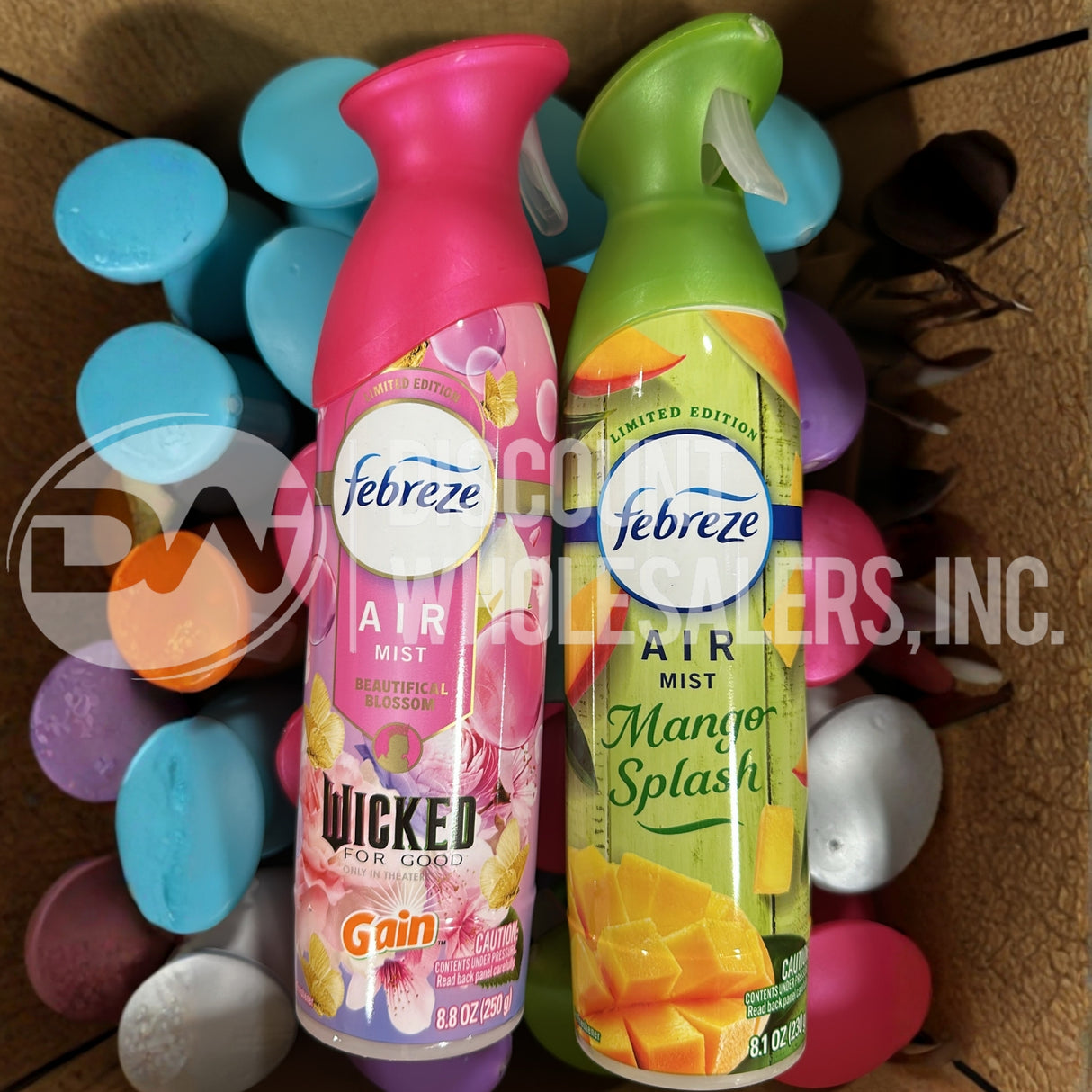 Febreze Air Mist Freshener Sprays Mix (55 Pcs Lot)