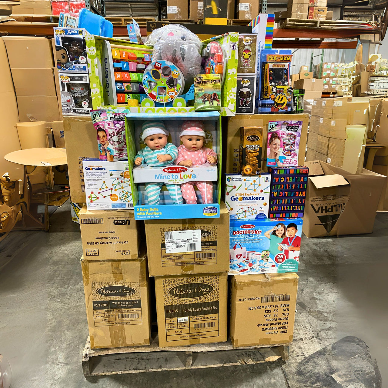 ASSORTED MIX TOYS (350 Pcs Per Pallet)