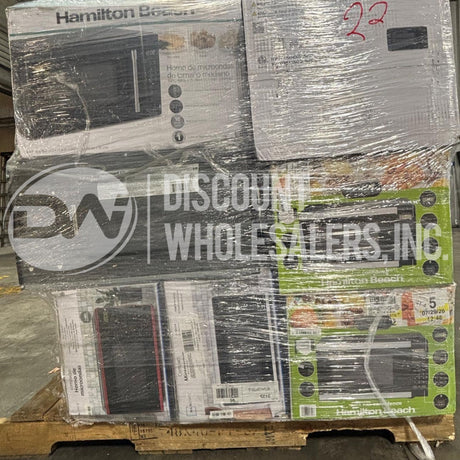 Assorted Microwaves – Returns & Shelf Pulls – Wholesale Liquidation Pallets