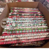 Assorted Christmas Gift Wrapping Paper Rolls Pallet – 700+ Pieces Per Pallet