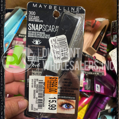 Maybelline Assorted Mascara Different Shades (150 Pcs Lot)