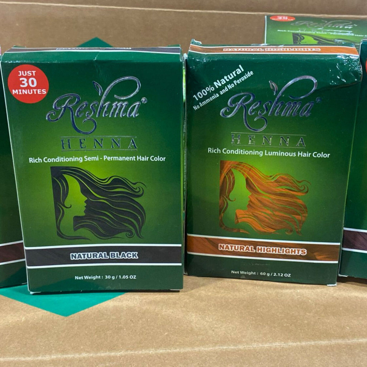 Reshma Henna Rich Conditioning Semi Permanent Hair Color
