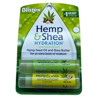 Thumbnail for Blistex Hemp & Shea Hydration Hemp Seed Oil and Shea Butter 2 Packs (50 Pcs Lot)