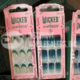 Kiss X Wicked For Good Press On Nails - Limited Edition Assorted (65 Pcs Lot)