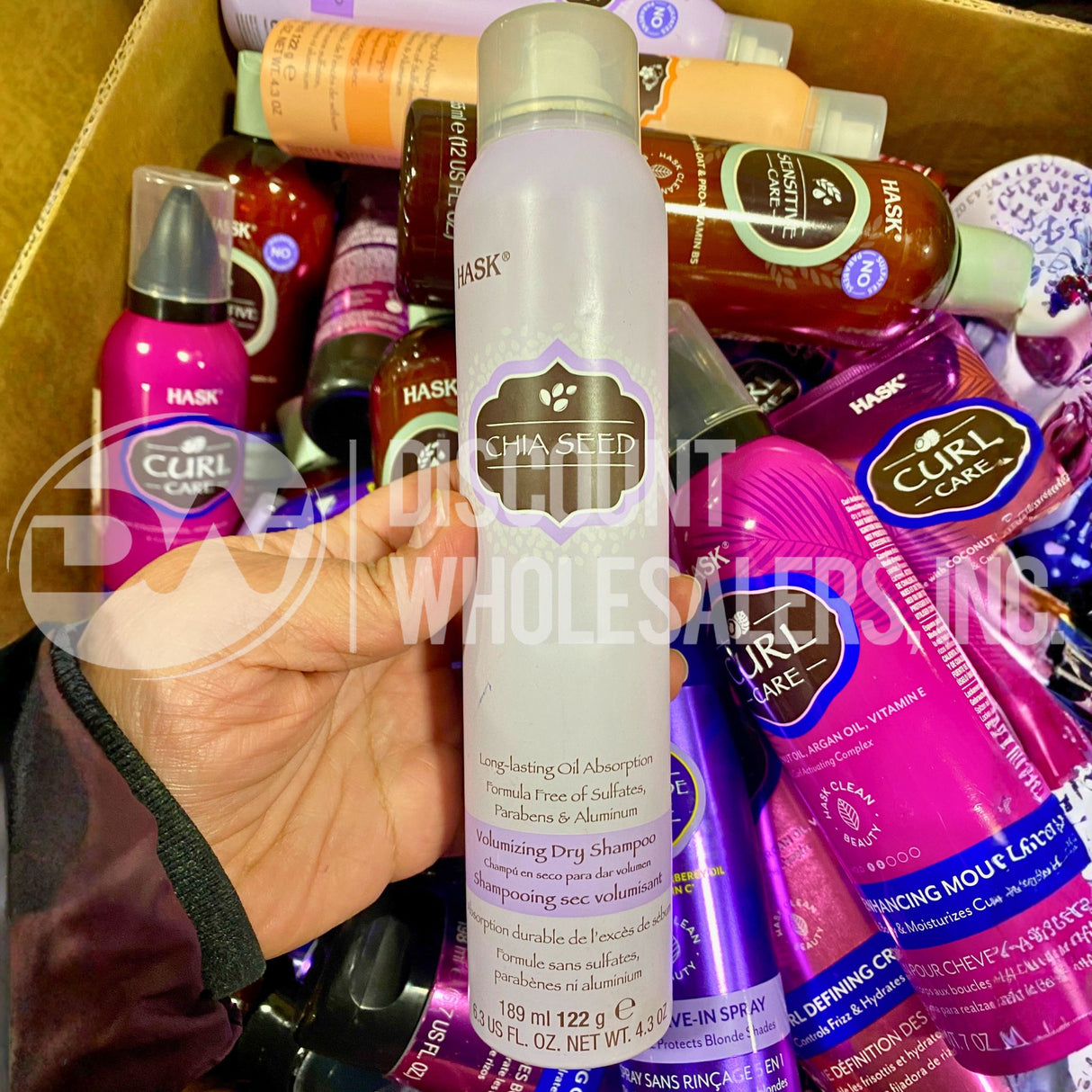 Hask Assorted Shampoo, Conditioner, Sprays and More (50 Pcs Lot)