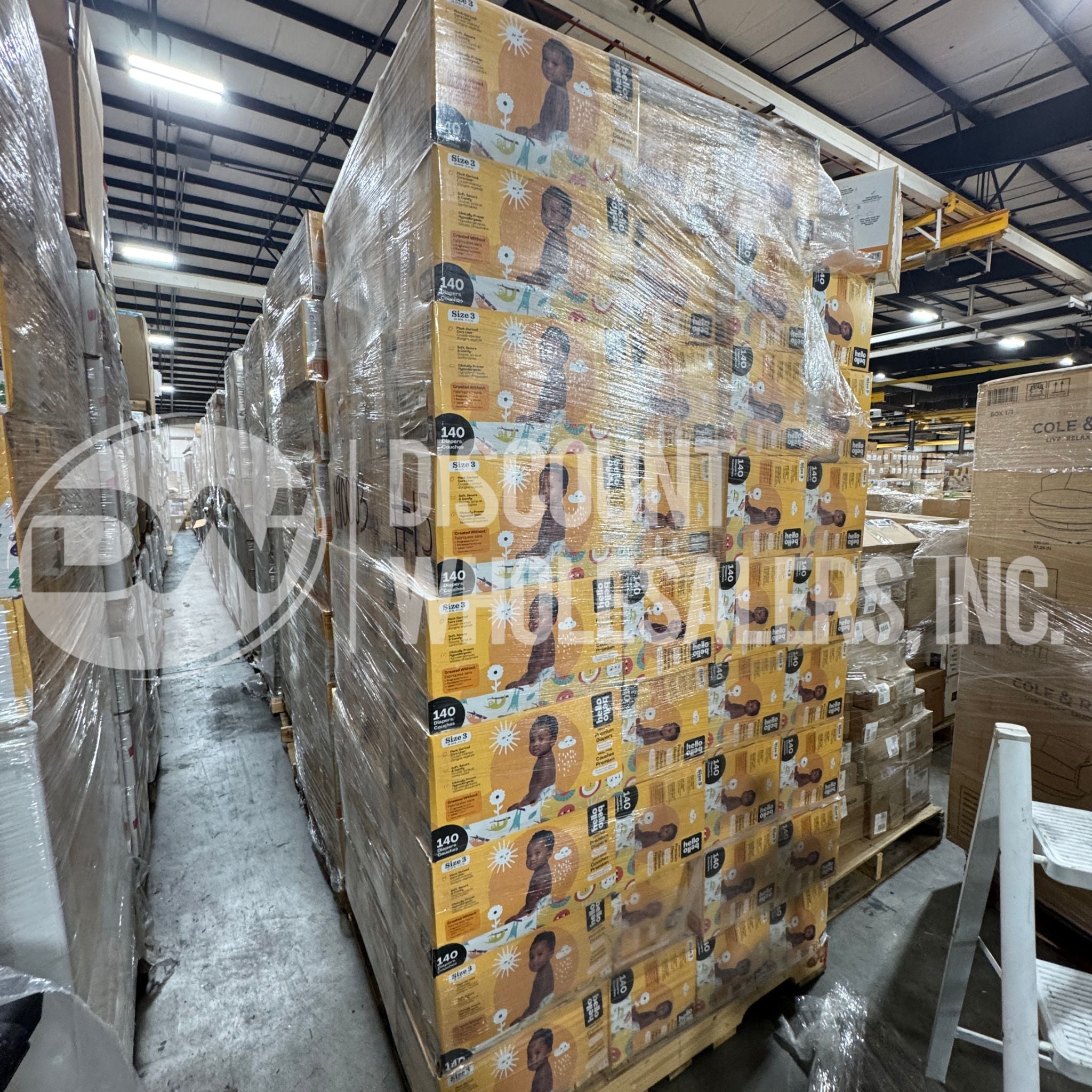 Brand New Diaper Case Pack Load (26 Pallets Per Truck)