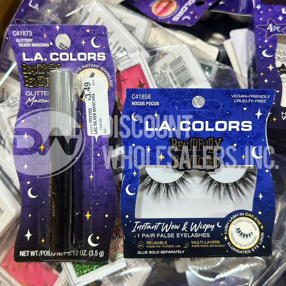 L.A. Colors Beautifully Bewitched Makeup Mix Different Sizes (500 Pcs Lot)