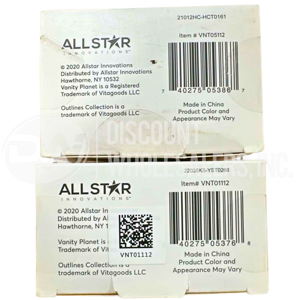 Vanity Planet Assorted Different Sizes (35 Pcs Lot)