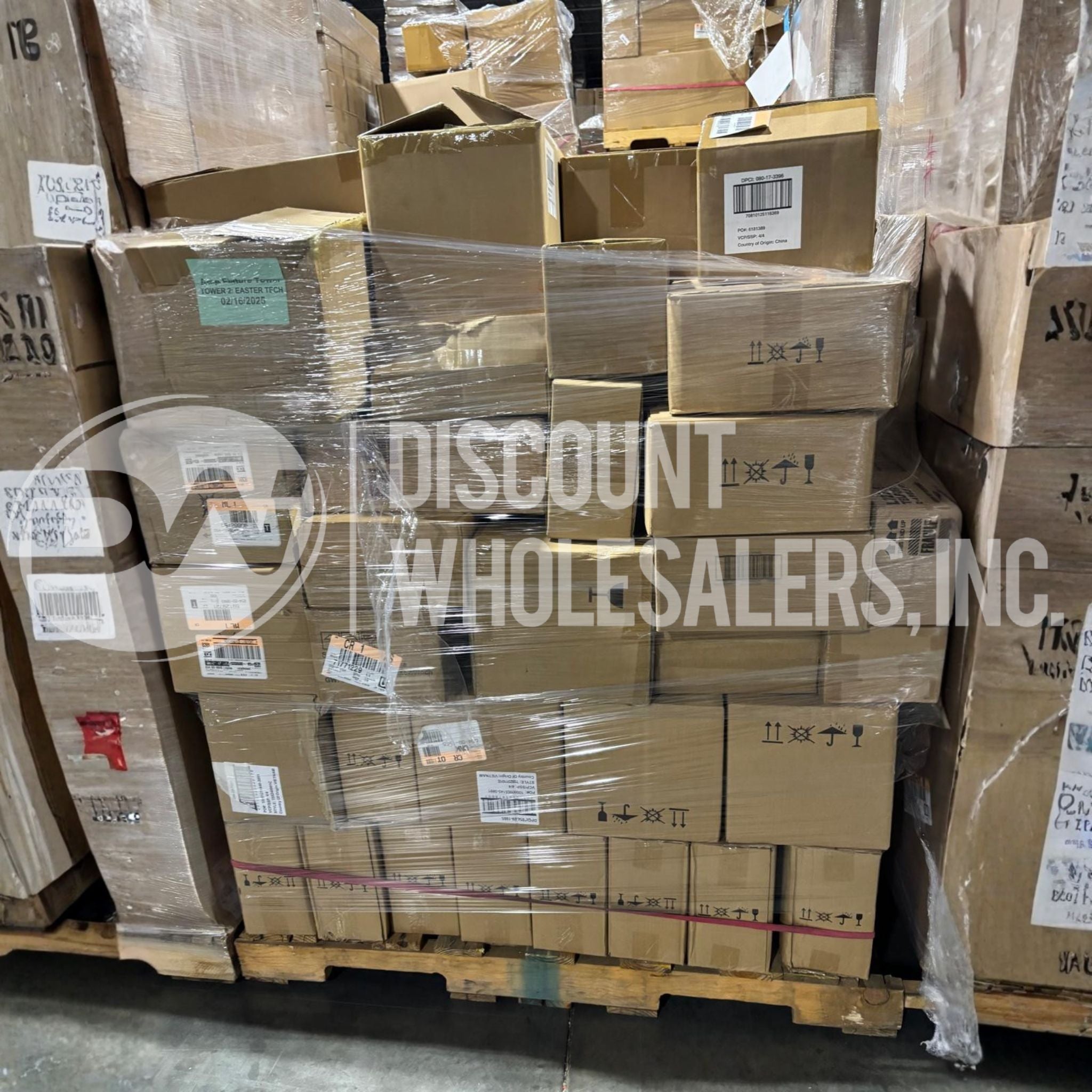 alt
TGT Empaque por caja de mercancía general (26 palés por camión)