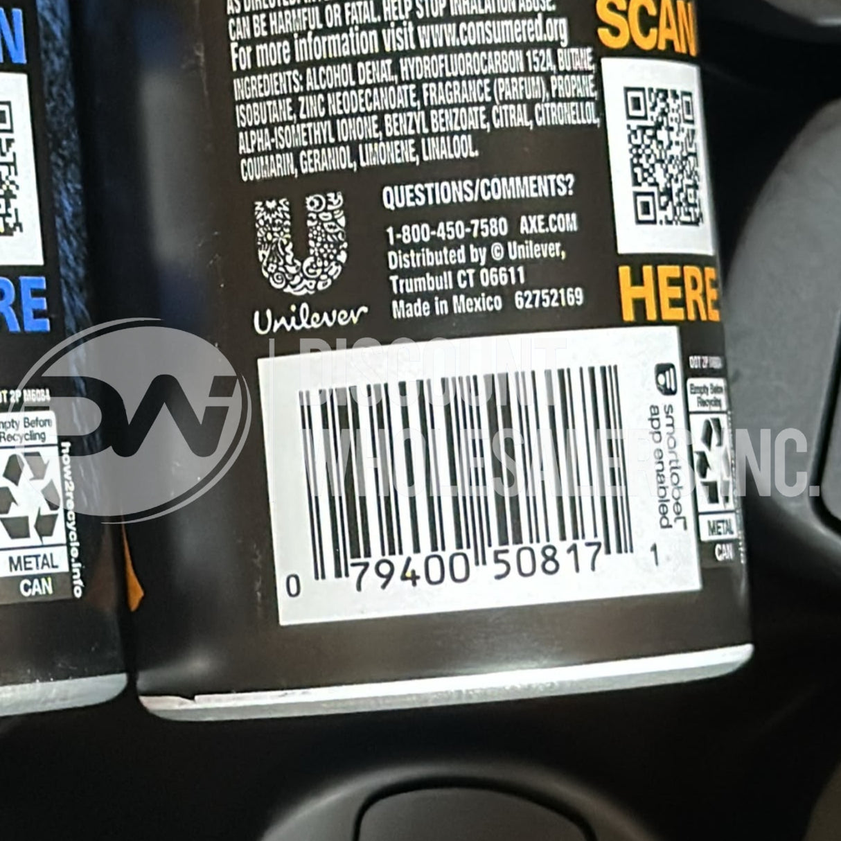 Axe Body Spray Deodorant Mix (100 Pcs Lot)