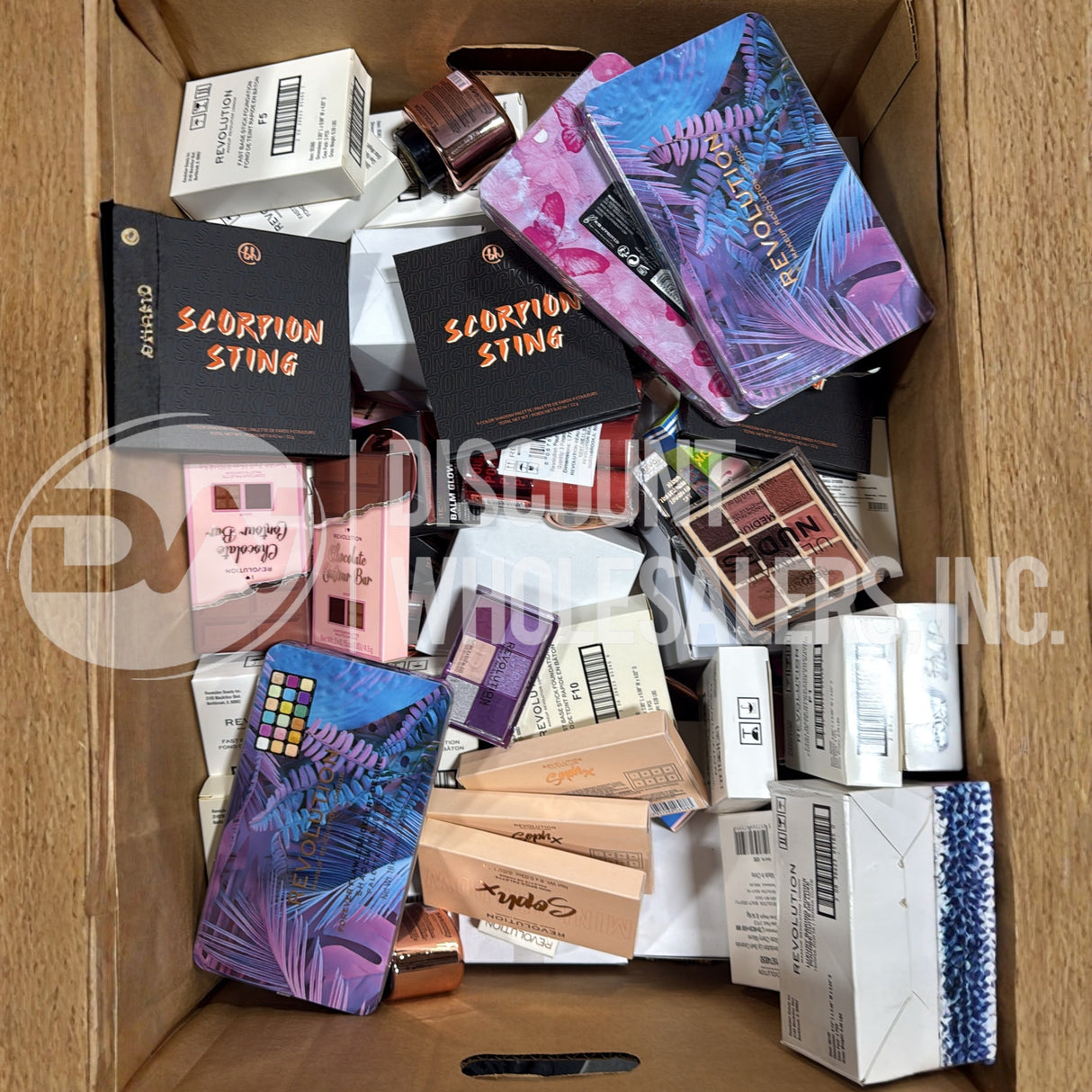 Surtido de Cosméticos Revolution (Lote de 250 Piezas)