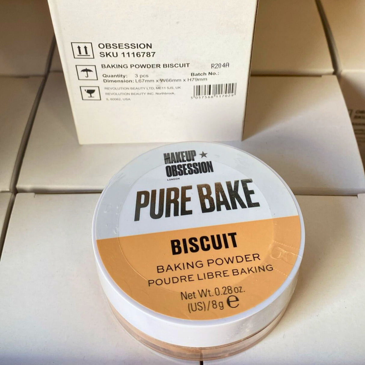 Makeup Obsession Pure Bake Biscuit Baking Powder 