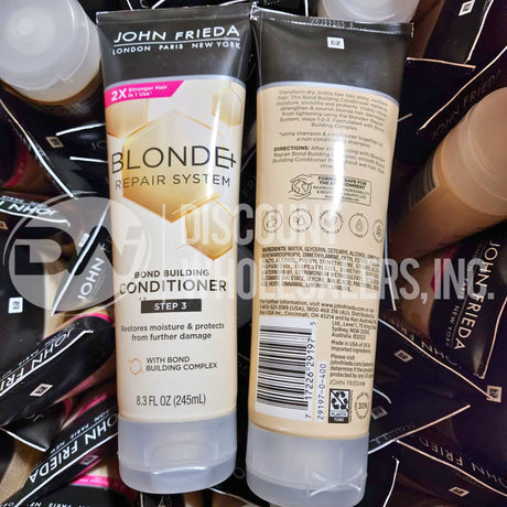 John Frieda Blonde & Repair System Bond Building Conditioner 8.3 Oz (140 Pcs Lot)