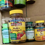 Vitamins Assorted Different Sizes Gummies Capsules And Tablets (70 Pcs Lot)