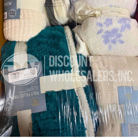 Throw Assorted Different Sizes #6 (60 Pcs Per Pallet)