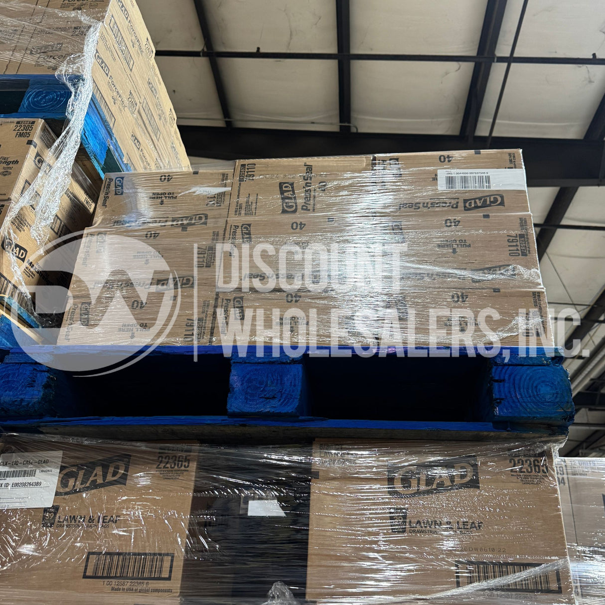 Glad Case Pack Truckload Fully Manifested (39 Pallets Per Truck)
