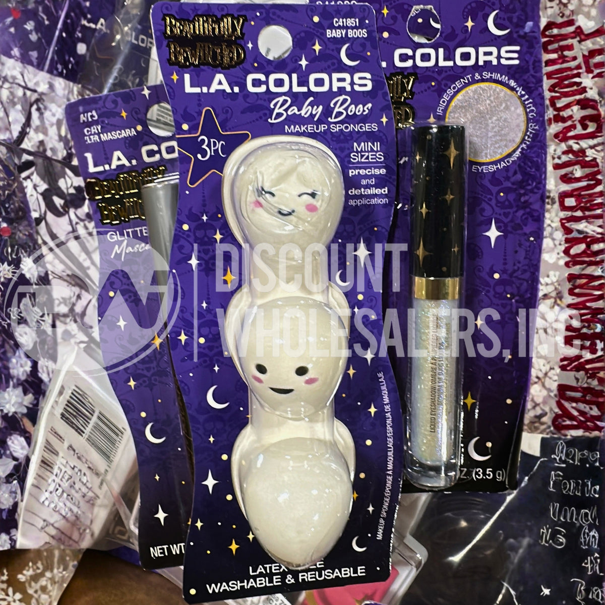 L.A. Colors Beautifully Bewitched Makeup Mix Different Sizes (500 Pcs Lot)