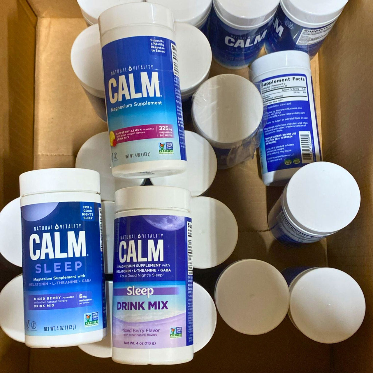 Calm Mix Includes Magnesium Supplement , Sleep Mix