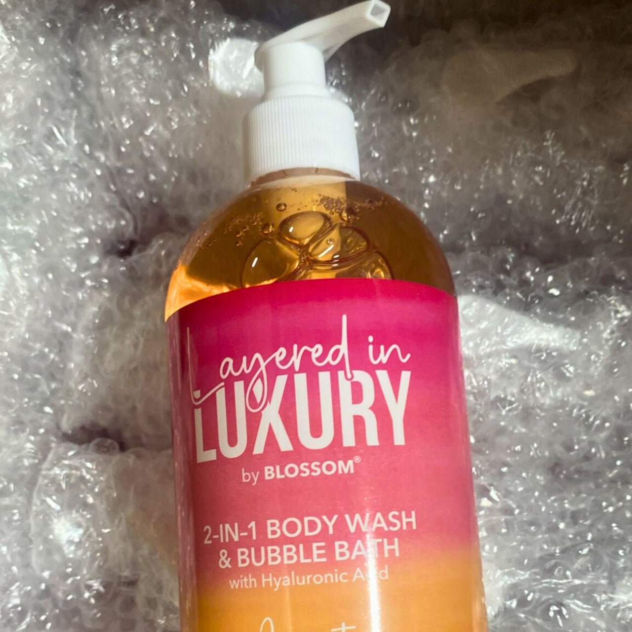 Layered in Luxury by Blossom 2-In-1 Body Wash & Bubble Bath