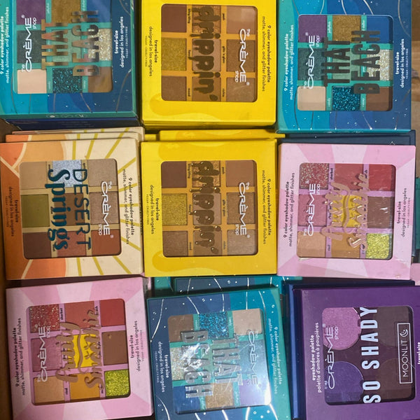 The Creme Shop Assorted Mix of Eyeshadow Palettes