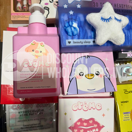 Cosmetic Cremé Mix – Makeup, Skincare & Max Lip Gloss (250 Pcs Lot)