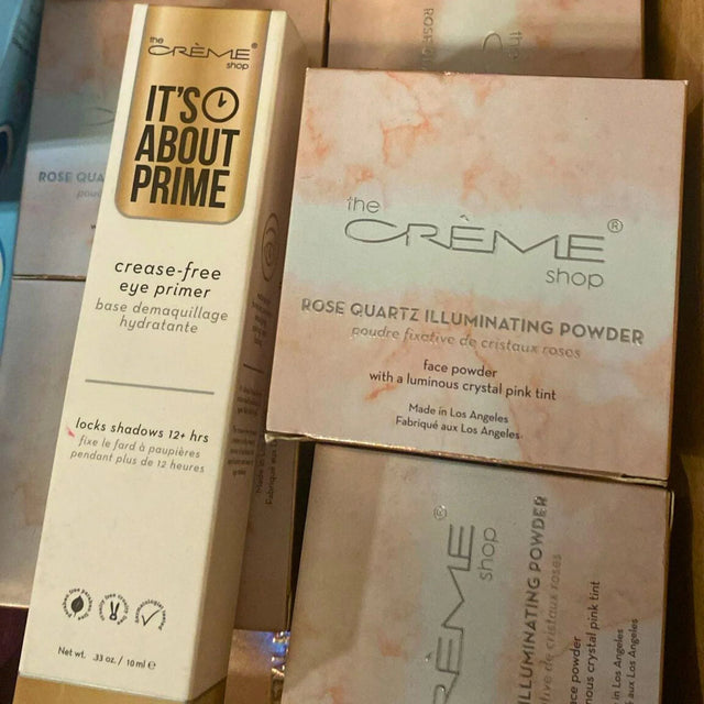 The Creme Shop It's About Prime Crease Free Eye Primer & Rose Quartz