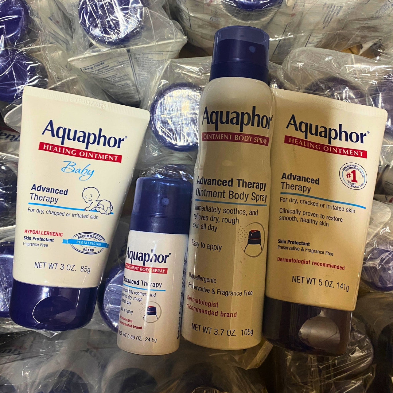 Aquaphor Advanced Therapy Oinment Assorted Mix 